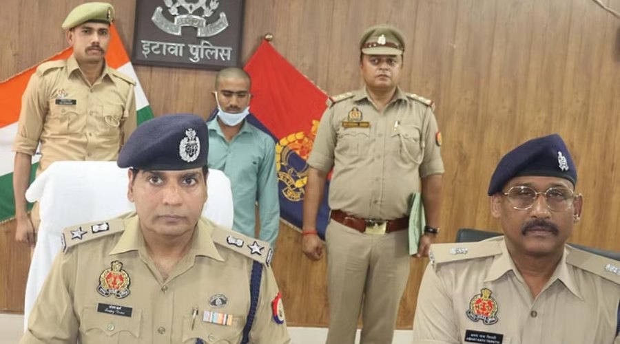Mauke pe dhara police ne behan ke hatyaare bhai ki