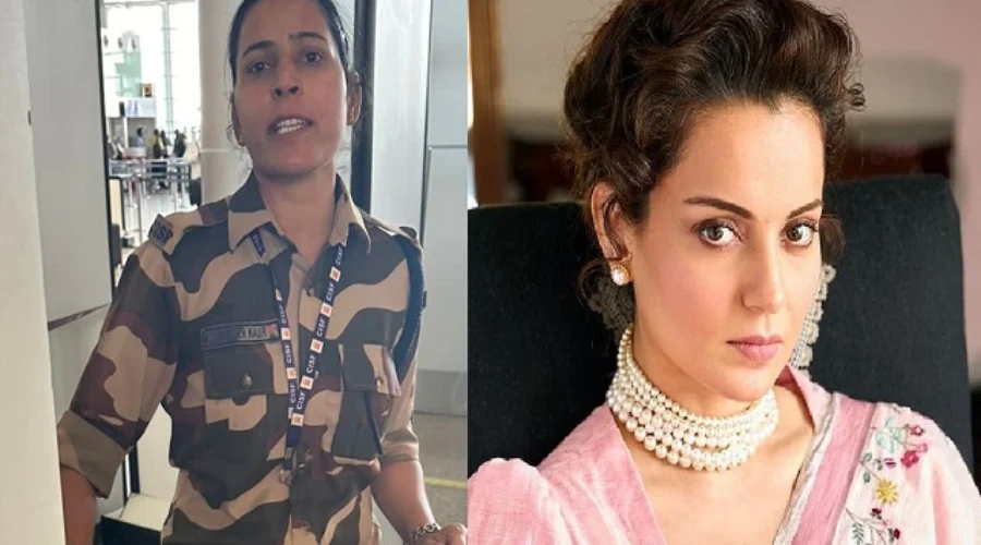 kangana ko jada thappad hua video viral