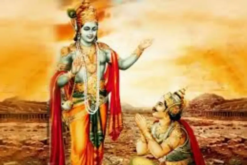 krishana ka upadesh arjun ko die gae upadesh