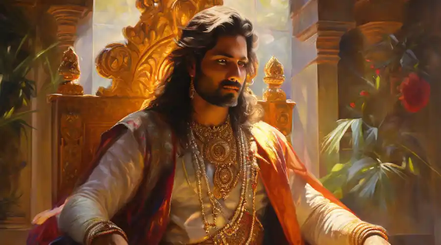 dhritarashtra ke andhe hone ki vajah se mahabharat ka yuddh