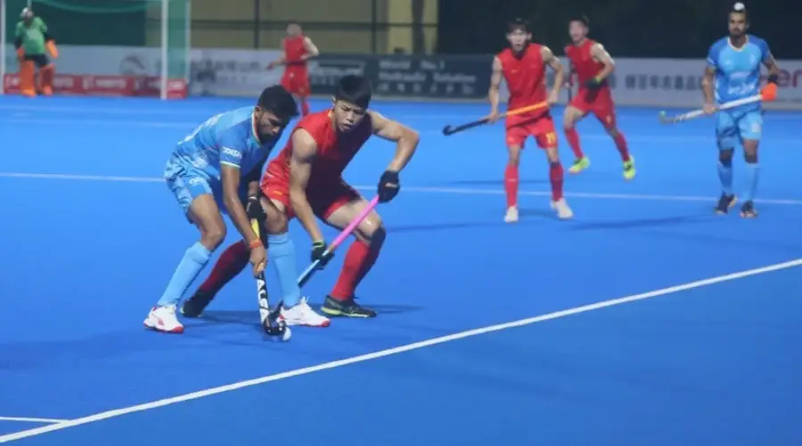 India-aur-china-ka-hockey-match-kaha-hua