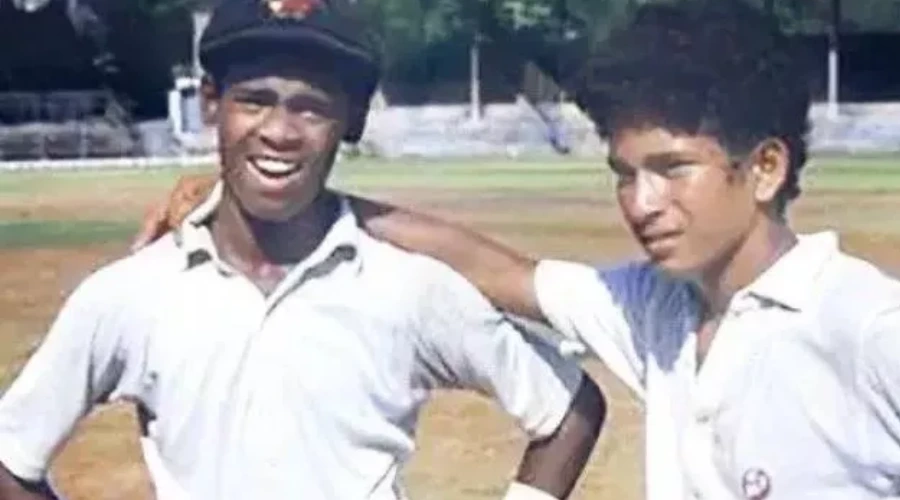 Vinod-kambali-aur-sachin-tendulkar-bachpan-ke-dost