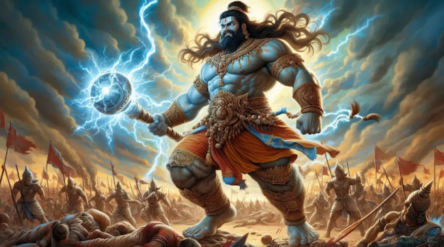 mahabharat ke yuddh mein bhima ka hissa lene ka karan