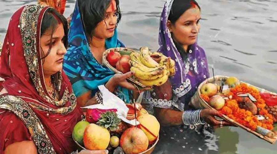 chhath puja ka parv kaise manaya jata hain