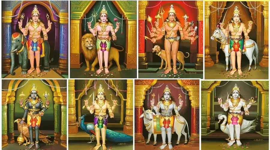 shiv ji ke bhairav ke name