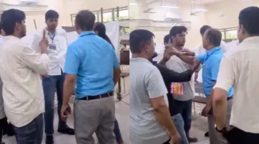 Chatra ke sath hui marpeet ka video viral