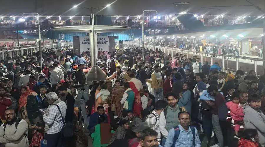 Nai Delhi railway station par hui ghatana