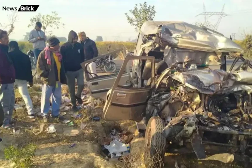 mirzapur-prayagraj highway par hua ek hadasa