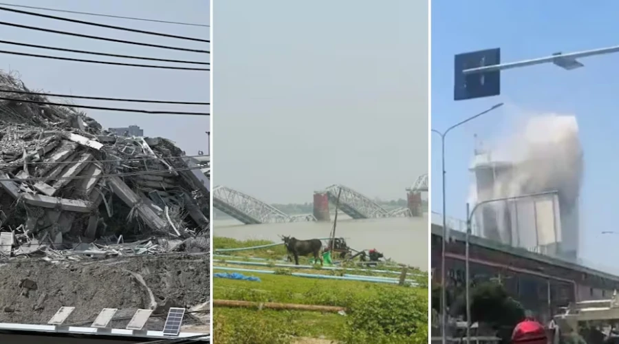 Bangladesh mein bhi bhukamp ke jhatke
