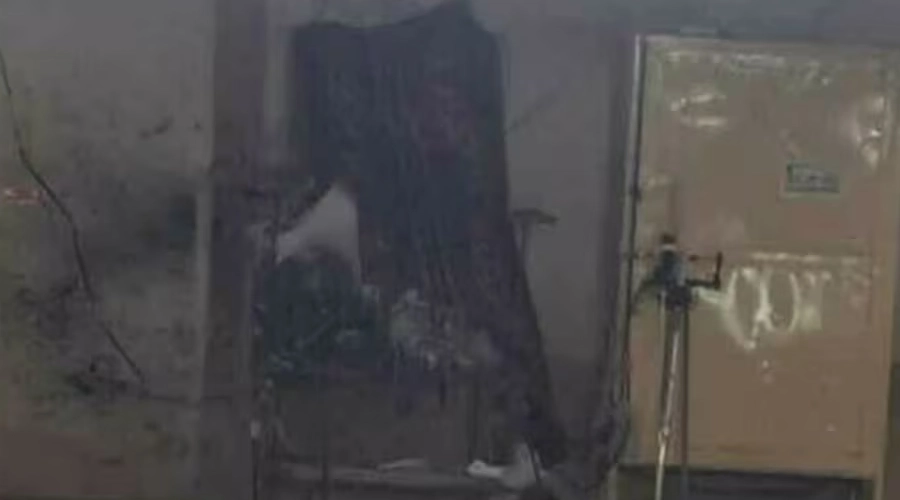 Masjid ki mimber par rakha gaya tha visfotak