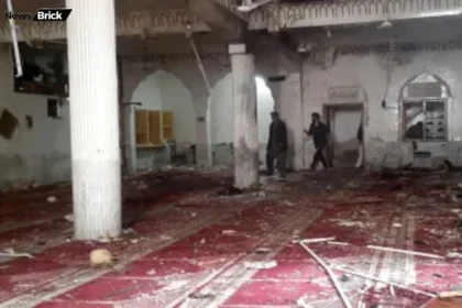 pakistan ke khaibar mein masjid mein dhamaka