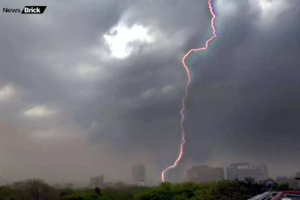 haryana mein badla mausam din mein hui aandhi-toofan