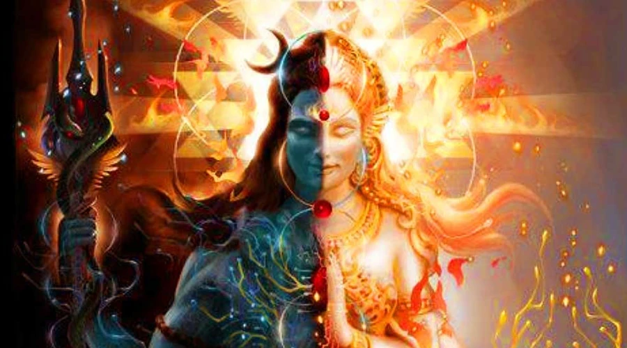 Ardhanarishvara ke shareerik swrup varnan