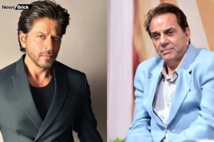 shahrukh khan liye pita saman dharmendra