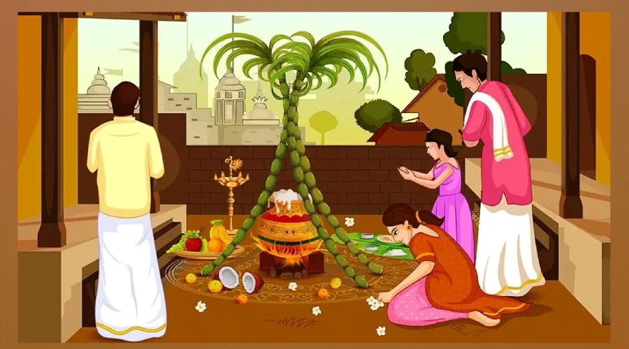 Pongal ka parv kyon manaya jata hain