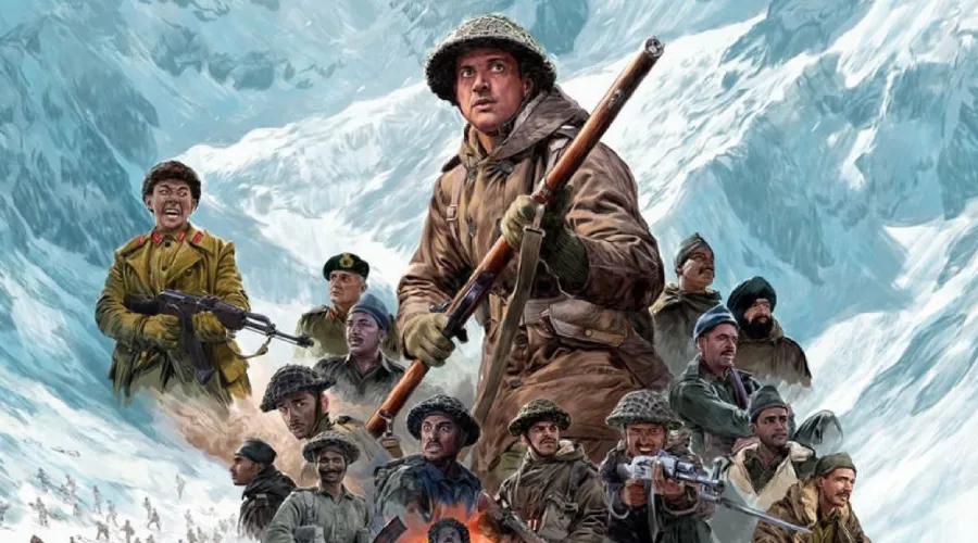 Sainik ki zindagi ko dikhaya gaya