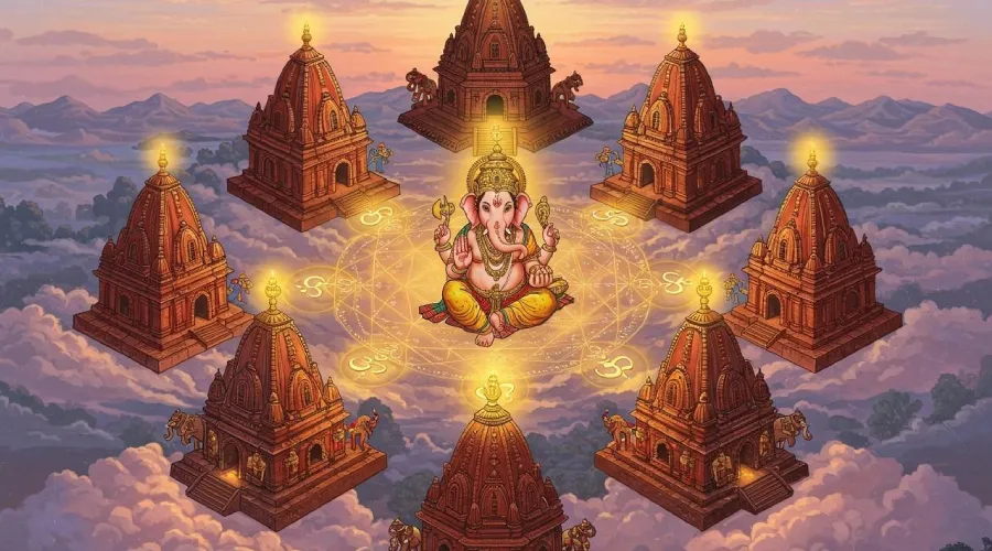 Ashtavinayak Yatra se judi pauranik katha